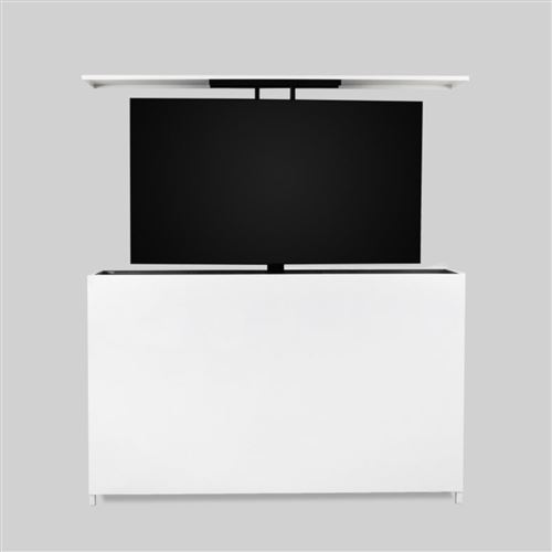 Waterproof Garden TV Enclosure Cabinet in White