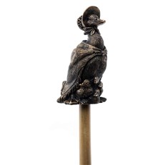 Beatrix Potter's Jemima Puddle Duck Bronze Cane Companion