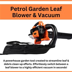 Petrol Leaf Blower and Vacuum