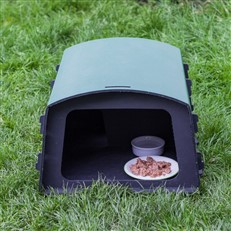 Eco Hedgehog Feeding Station and Nest Box