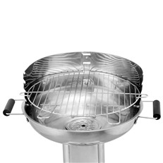 Hartford Stainless Steel Pedestal BBQ Grill