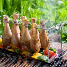 BBQ Rack for Chicken Wings or Drumsticks