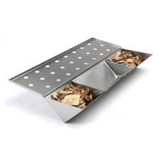 Stainless Steel V-shaped Smoke Box with Water Reservoir