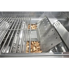 Stainless Steel V-shaped Smoke Box with Water Reservoir