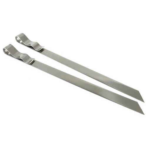 Stainless Steel Kebab Skewers Set of 2