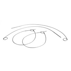 Flexible Wire BBQ Skewers 76cm Set of 4