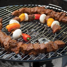 Flexible Wire BBQ Skewers 76cm Set of 4
