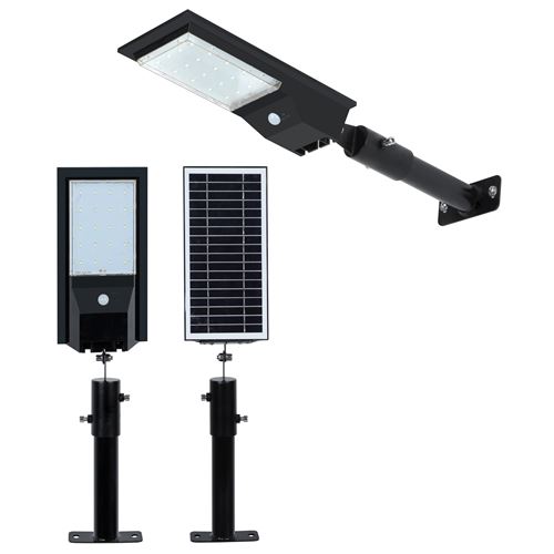 Outdoor 9W Solar LED Wall or Post Light