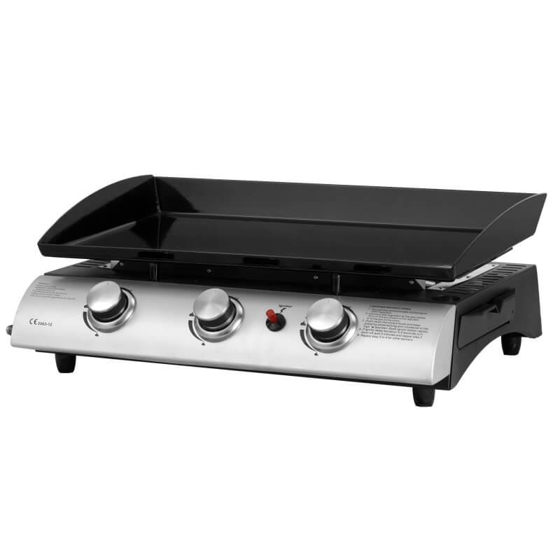 PLANCHA GAZ FINESTA 3B CHARIOT CAPOT COOK IN GARDEN - PG037T