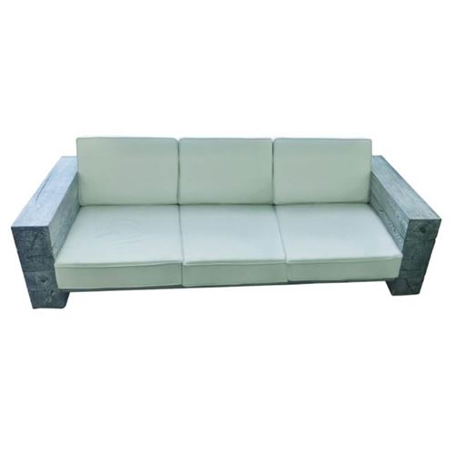 Foremost Block Three Seater Garden Sofa
