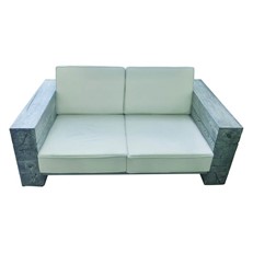 Foremost Block Two Seater Garden Sofa