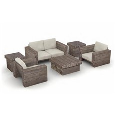 Foremost Block Two Seater Garden Sofa