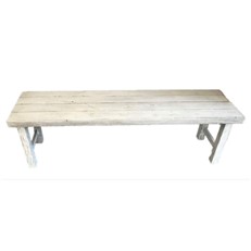 Foremost Natural White Timber Effect Bench