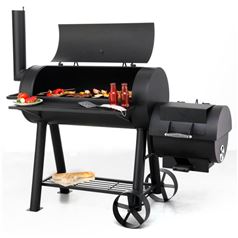 Milwaukee Offset BBQ Smoker