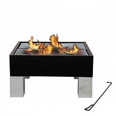 Fire Pit and BBQ Grill Combined