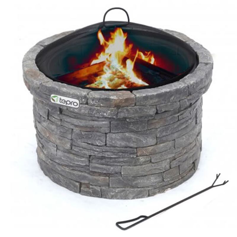 Round Stone Garden Fire pits