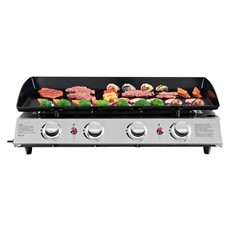 Large 4 Burner Gas Plancha