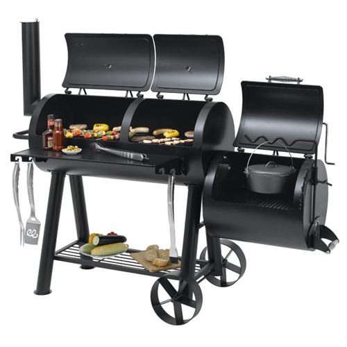 Heavy Duty Offset BBQ Smoker Indianapolis Grill