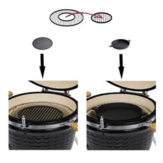 Grenada Ceramic Charcoal BBQ Grill