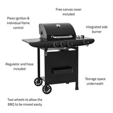 3 Burner BBQ Benefits
