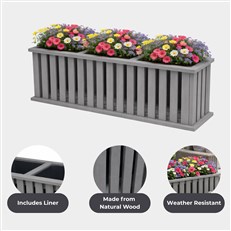 Triple Planter Features