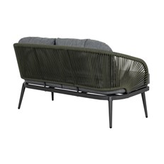 NAVA 4 Piece Garden Furniture Set - Aluminium Frame, includes Sofa, x2 Chairs and Table