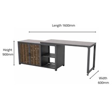 Outdoor Kitchen Table and Bar Stool Set