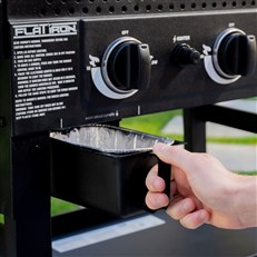 Slide-out grease drawer