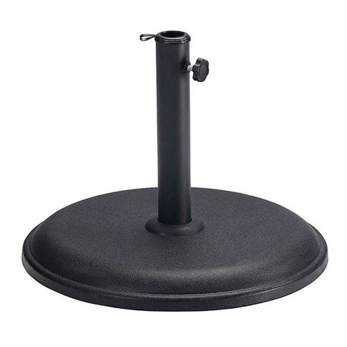 Veneto Black Concrete Parasol Base 