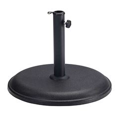 Veneto Black Concrete Parasol Base 