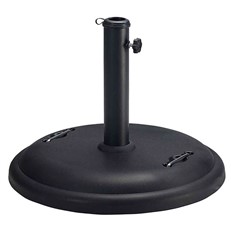 Veneto Black Concrete Parasol Base 