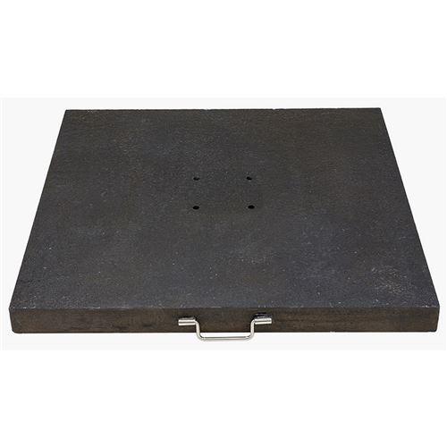 90kg Arezzo Burnt Black Granite Parasol Base