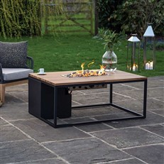 CosiLoft 120 Rectangular Lounge Table Fire Pit