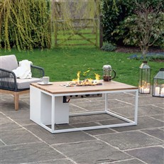 CosiLoft 120 Rectangular Lounge Table Fire Pit