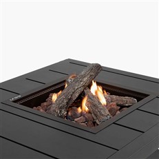 CosiFlow 120 Rectangular Fire Pit Table