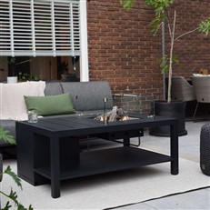 CosiFlow 120 Rectangular Fire Pit Table