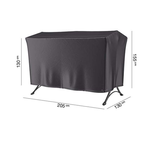 Protective AeroCover for a Garden Swing Seat 