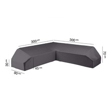 Protective AeroCover for Garden Corner Lounge Furniture 