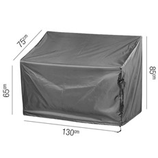 Protective AeroCover for Garden Benches with a High Back