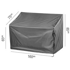 Protective AeroCover for Garden Benches with a High Back