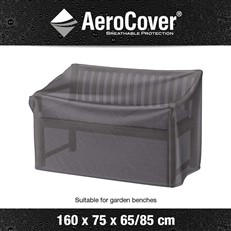 Protective AeroCover for Garden Benches with a High Back