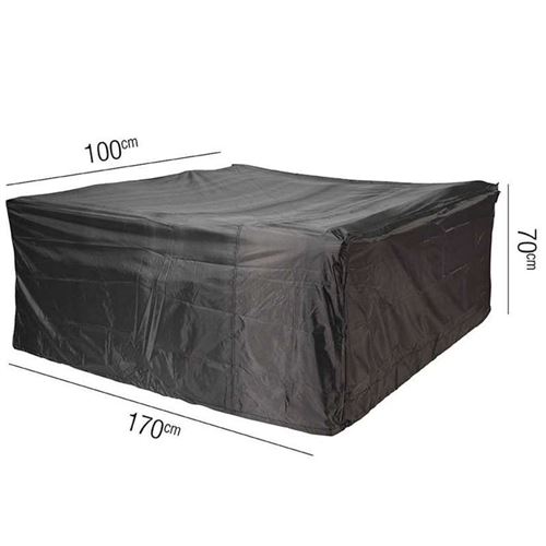 Protective AeroCover for a Garden Lounge Bench or Two Lounge Chairs