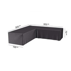 Protective AeroCover for L-Shape Low Back Corner Garden Lounge Sets