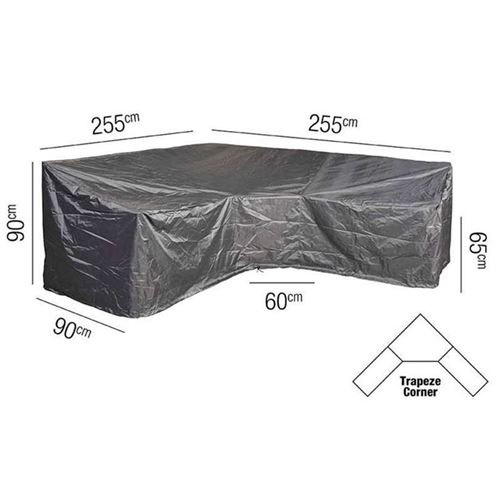 Protective AeroCover for Corner Garden Lounge Sets with a Large or Trapezium Corner 