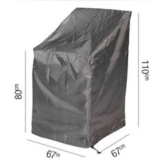 Protective AeroCover for Stacked Garden Chairs