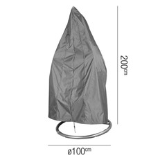 Protective AeroCover for a Hanging Chair