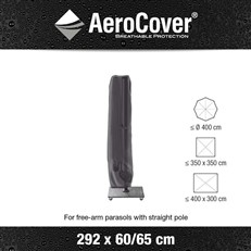 Protective AeroCover for Free Arm Cantilever Garden Parasol