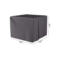 Protective AeroCover for Square Fire Tables