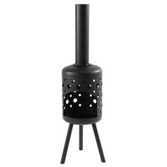 Gozo 115cm Tower Outdoor Fireplace