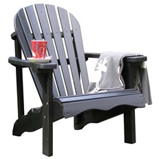 Single Adirondack Relax Wooden Garden Chair